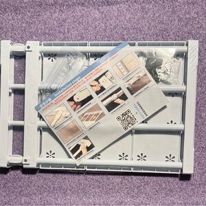 White Expandable Under-Shelf Storage Organizer